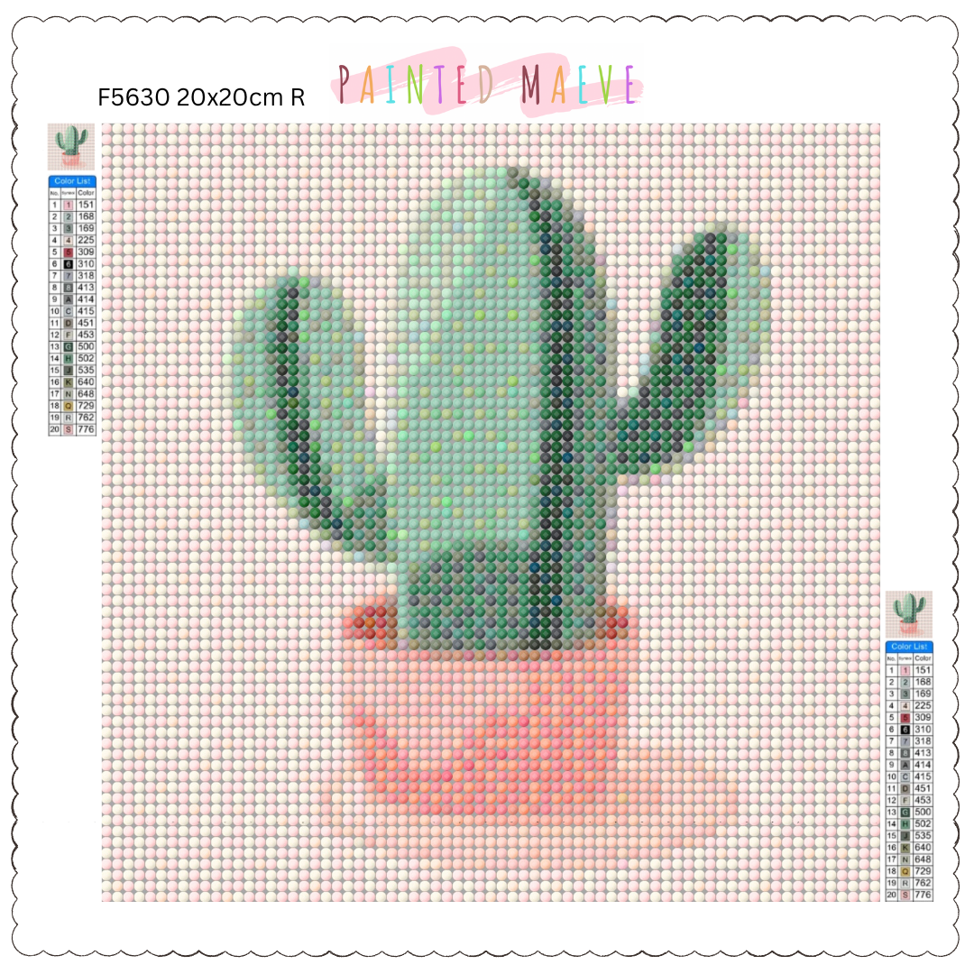 Cactus Makes Perfect: MINI Diamond Painting Collection
