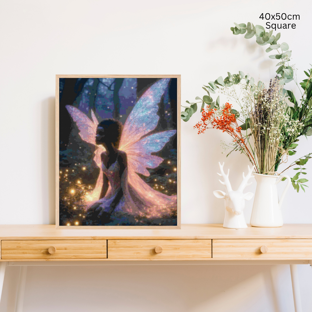 Glimmering Fairy Soul: Diamond Painting Collection