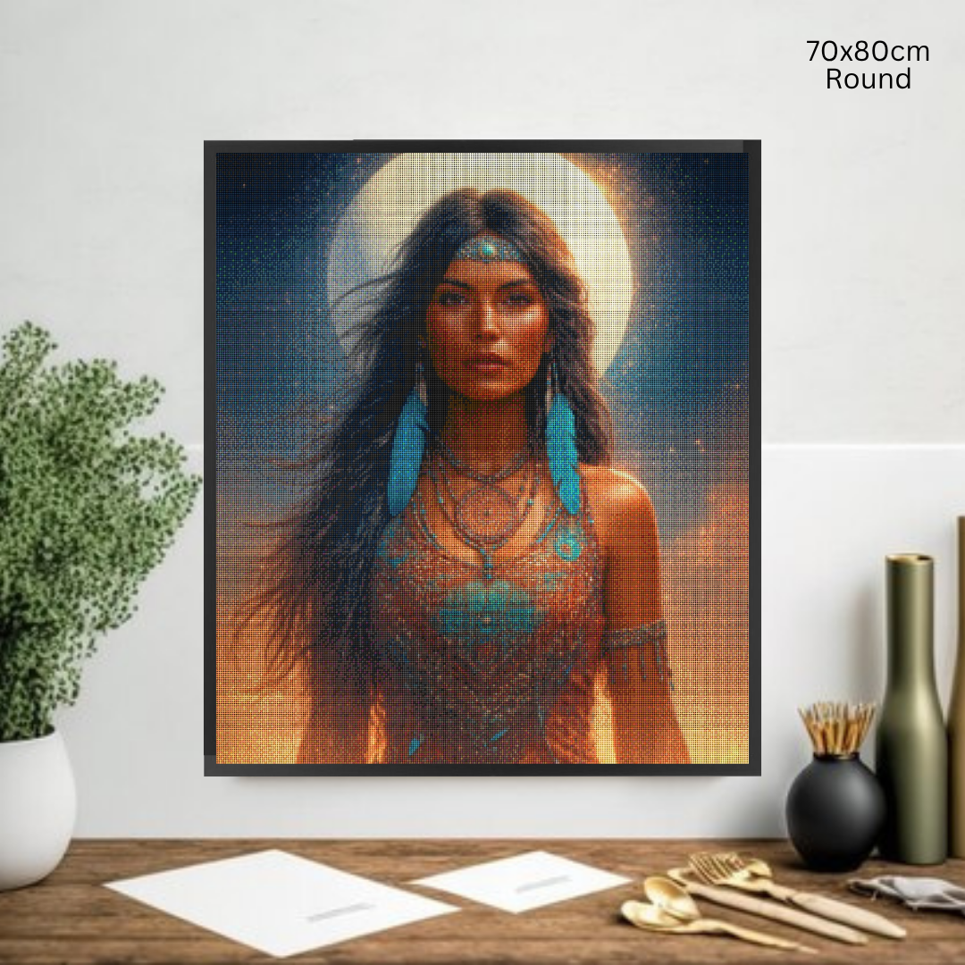 Indiginous Beauty: Diamond Painting Collection