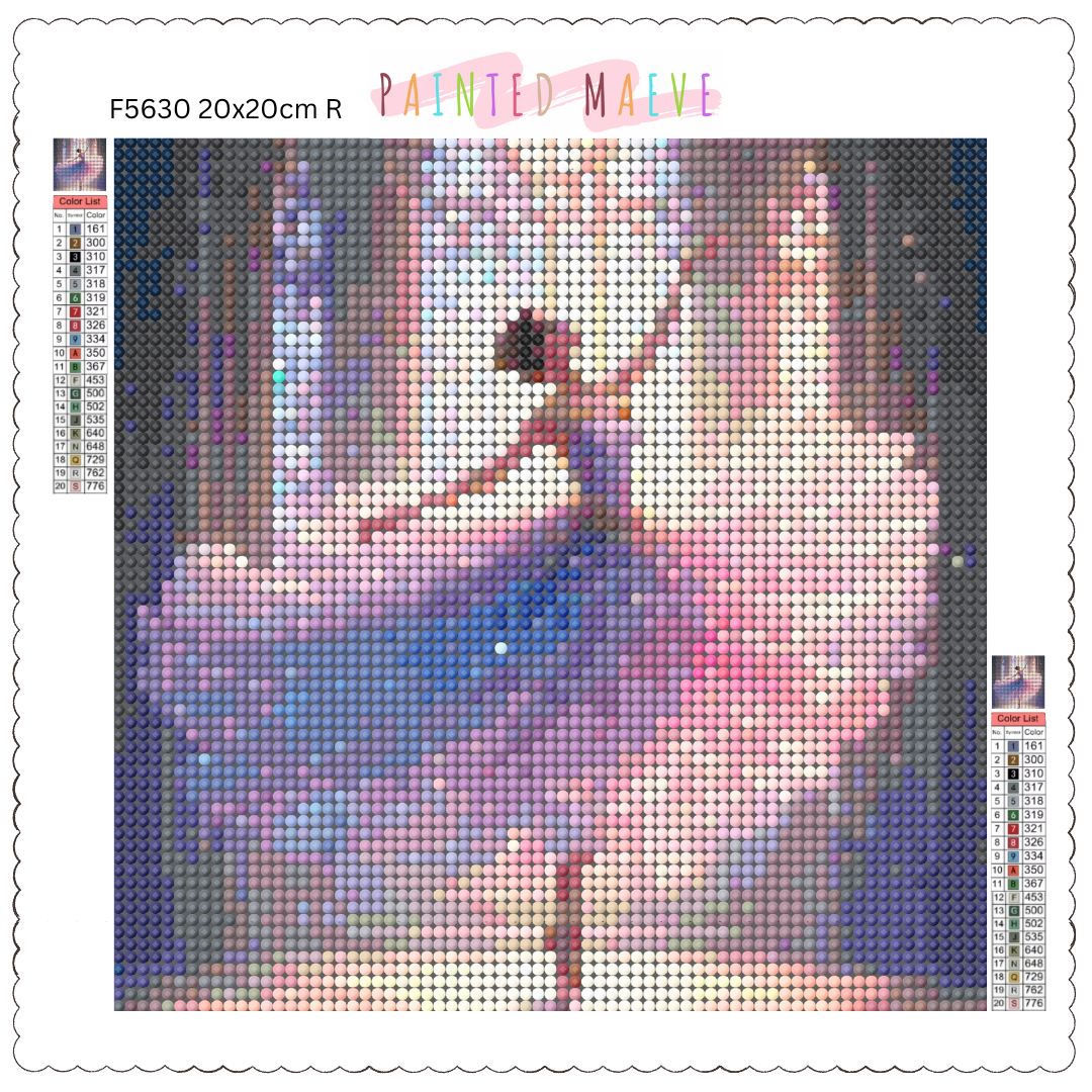 Stained Glass Relevé: Diamond Painting Collection