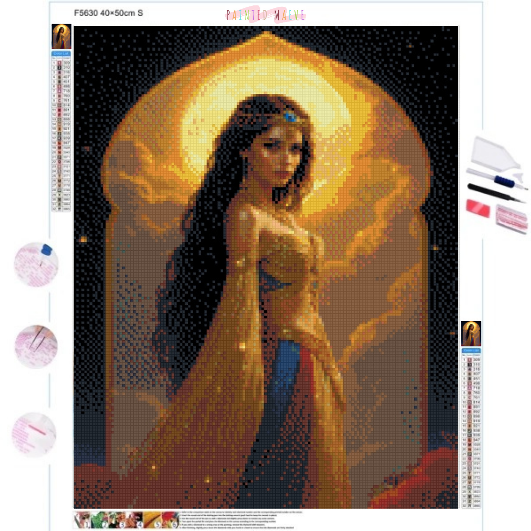 Goddess of Elegance: Diamond Painting Collection