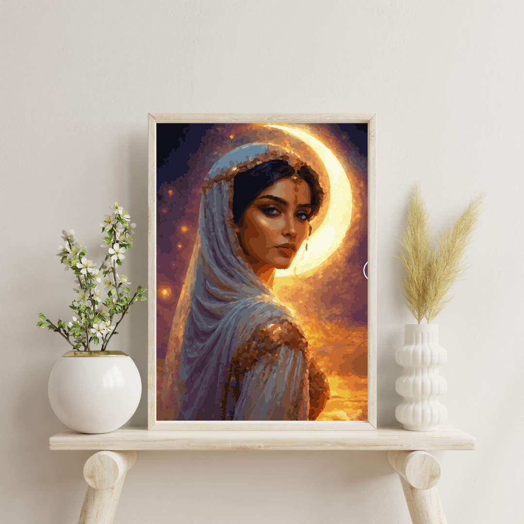 Arabian Beauty: Paint-by-Number Collection (24/36/48 colors | No Frame)