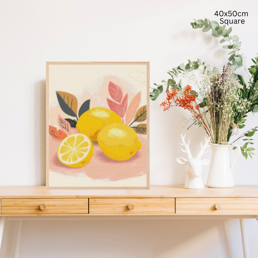 Lemon Delight: Diamond Painting Collection