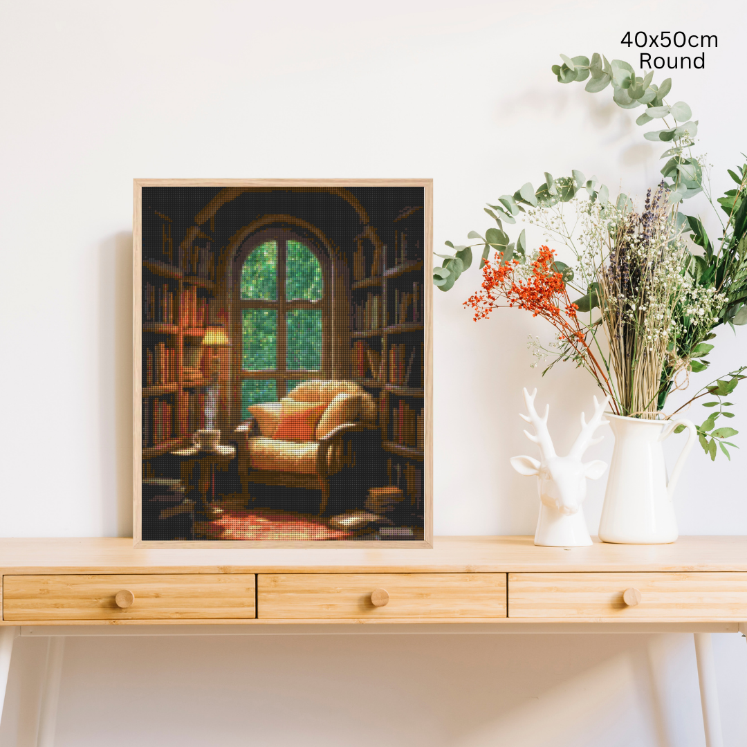 Cozy Corner Escape: Diamond Painting Collection