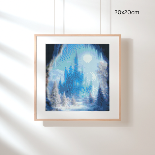 Mystic Icy Palace: Diamond Painting Collection