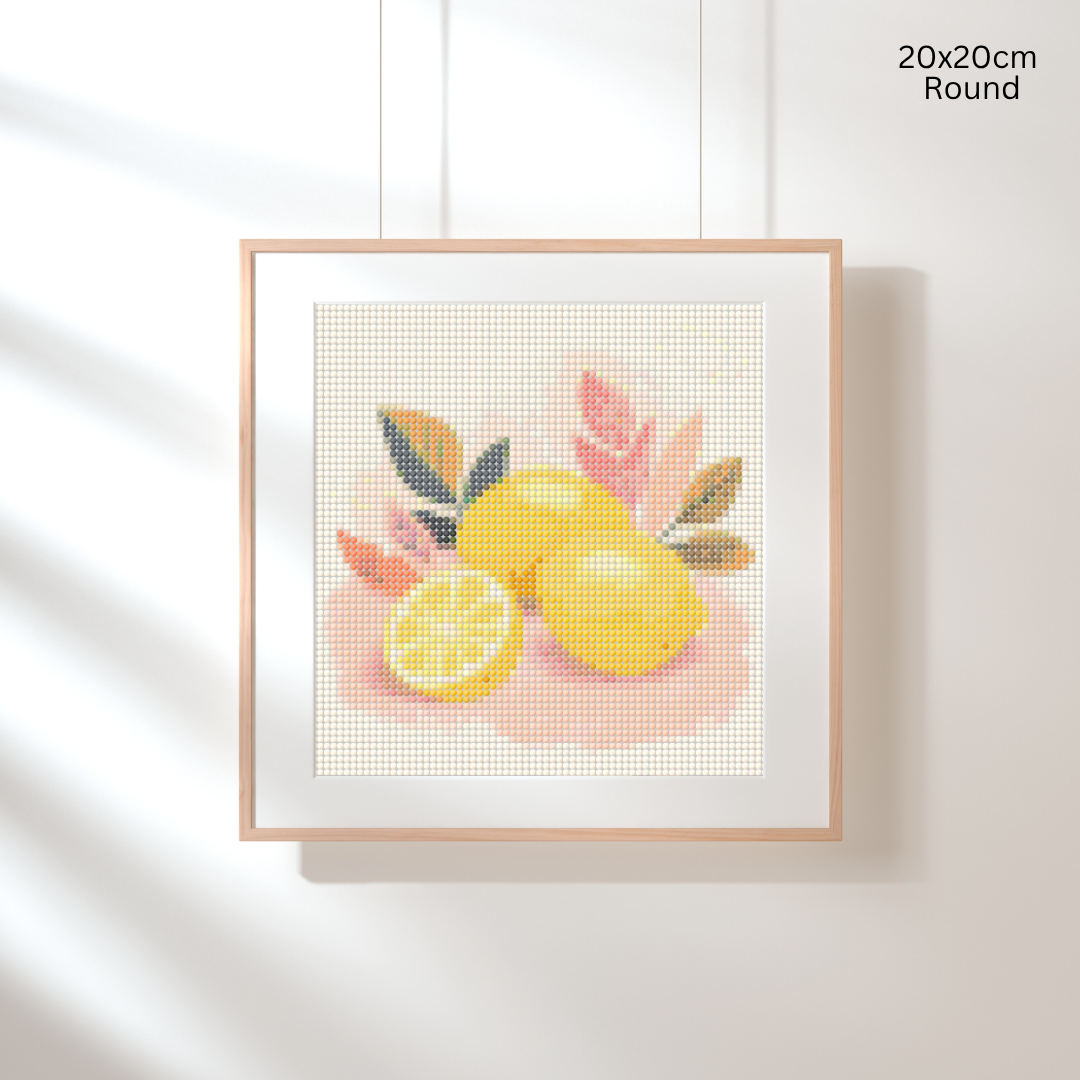 Lemon Delight: Diamond Painting Collection