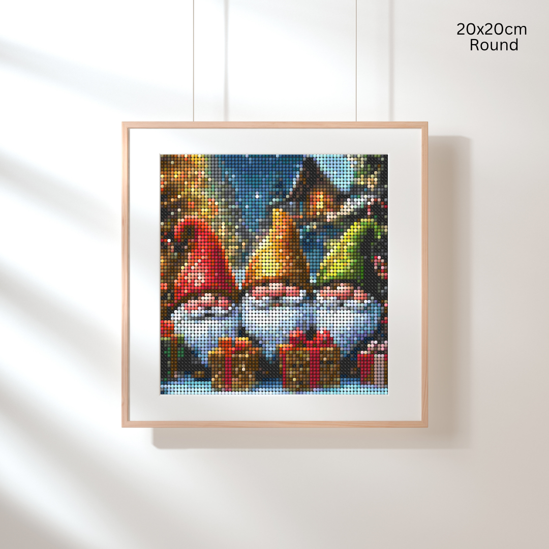 Gnome for the Holidays: Diamond Painting Christmas Collection