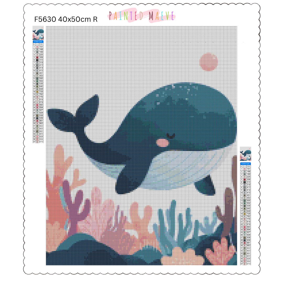 Oh Whale: Diamond Painting Collection