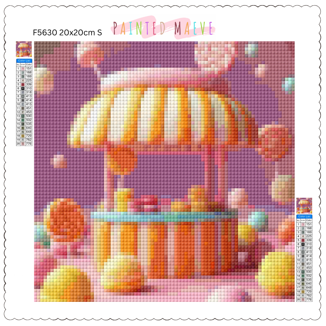 Sweet Treats Stand: Diamond Painting Collection