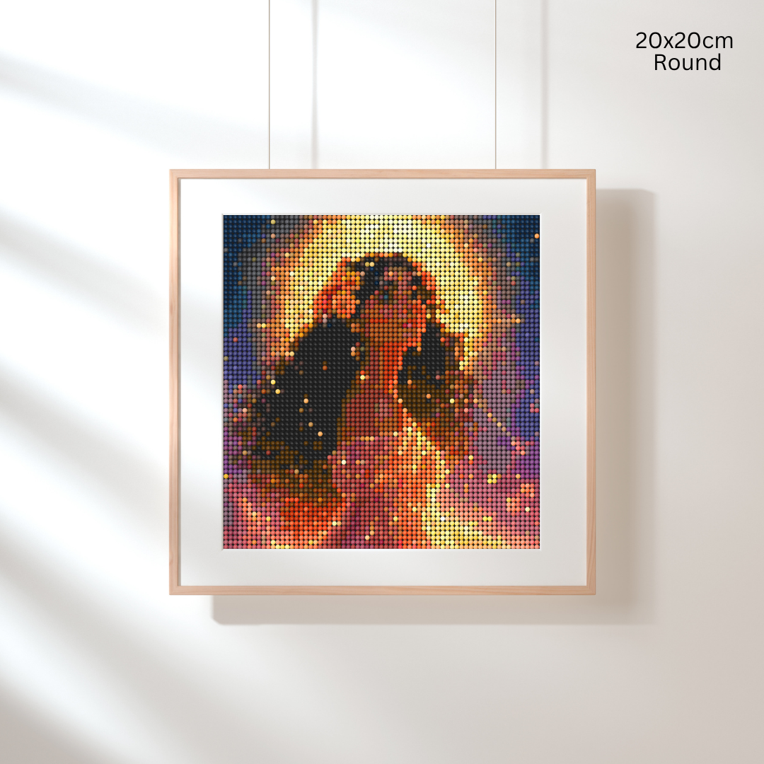 Ethereal Latina: Diamond Painting Collection