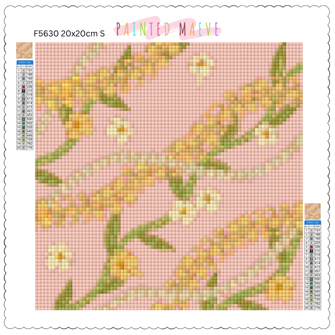 Puakenikeni & Pikake: Diamond Painting Collection
