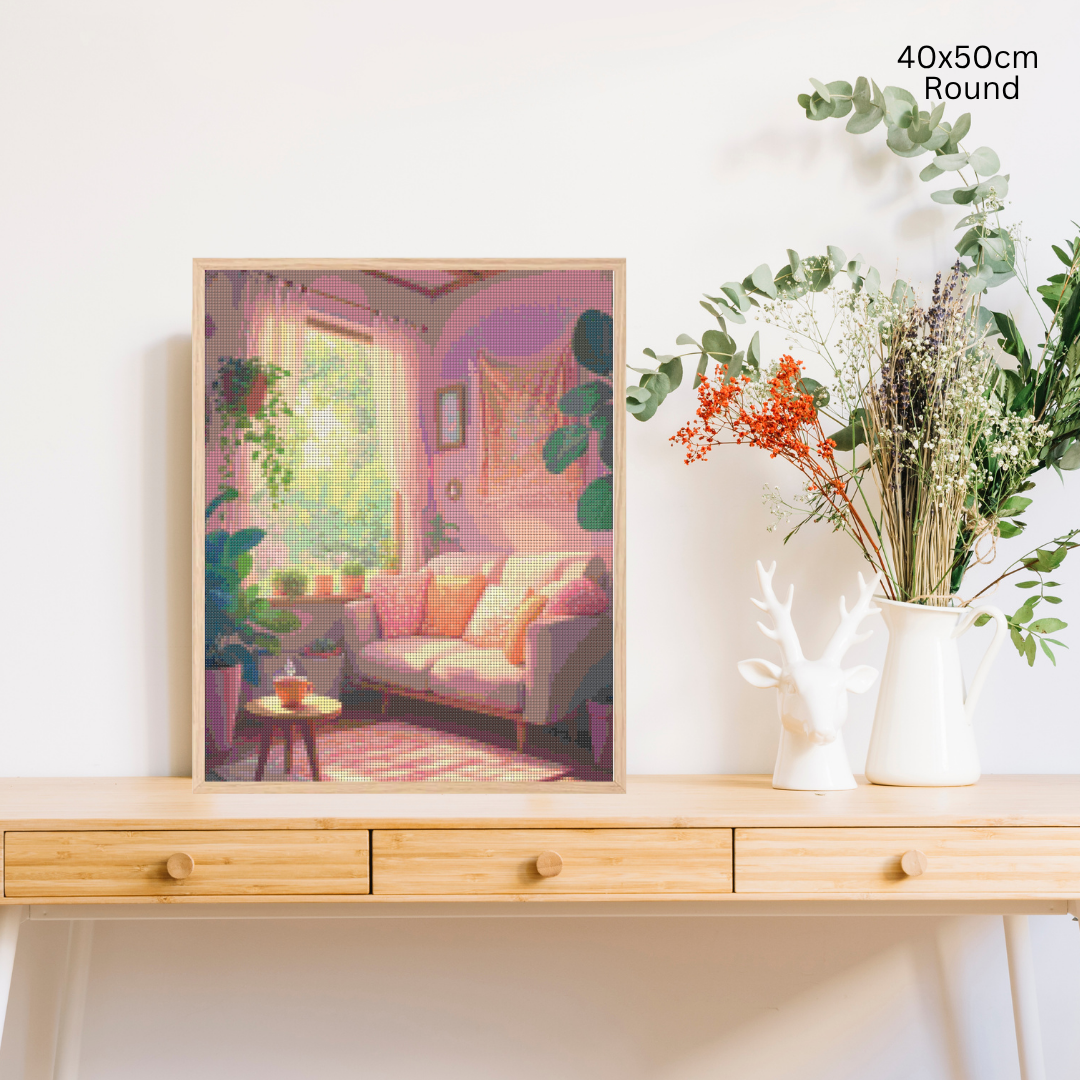 Sunlit Comfort: Diamond Painting Collection