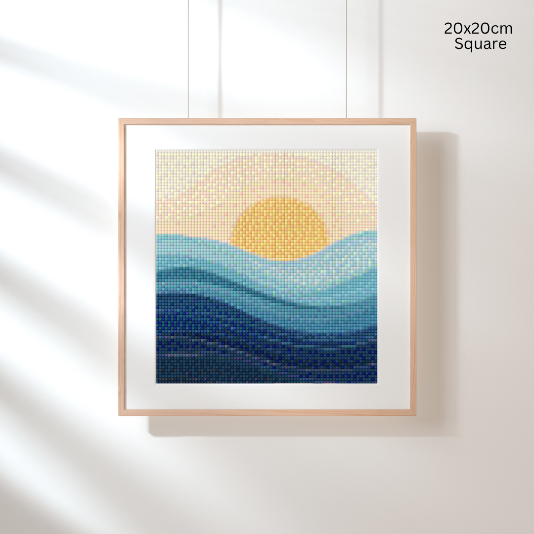 Sunny Horizon: MINI Diamond Painting Collection