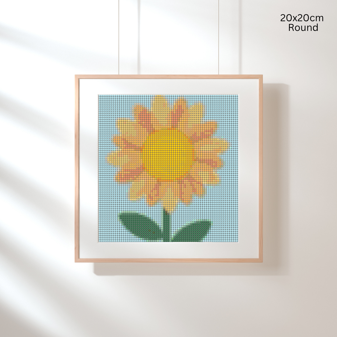 Sunny Petals: MINI Diamond Painting Collection