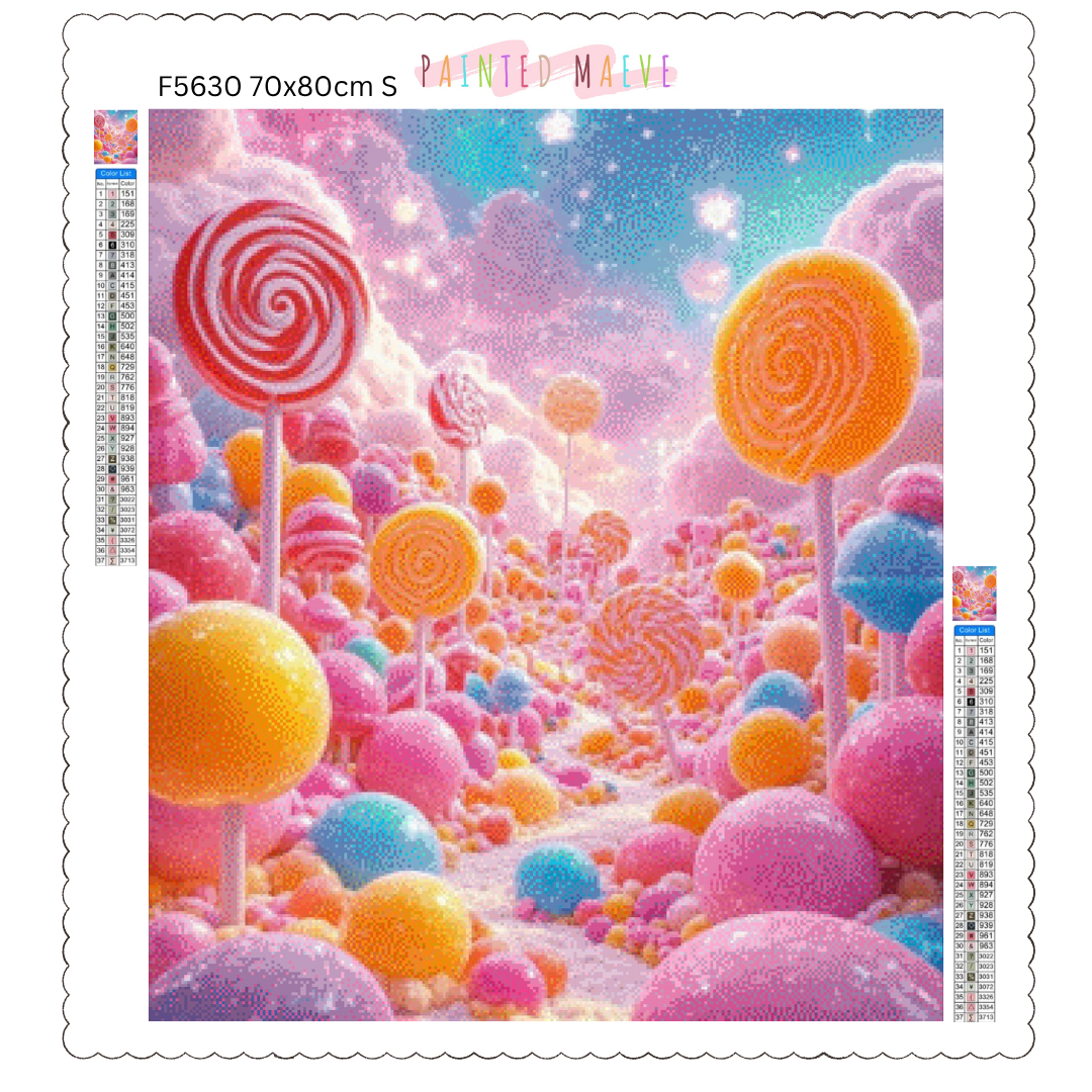 Candy Forest: Diamond Painting Collection