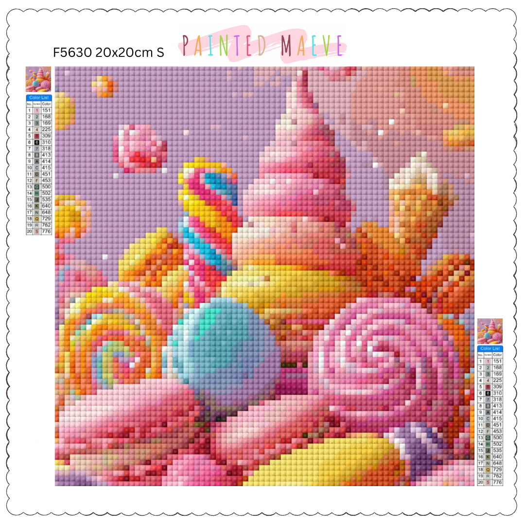 Sweet Treat Mountain: Diamond Painting Collection