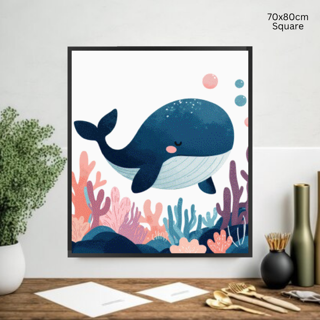 Oh Whale: Diamond Painting Collection