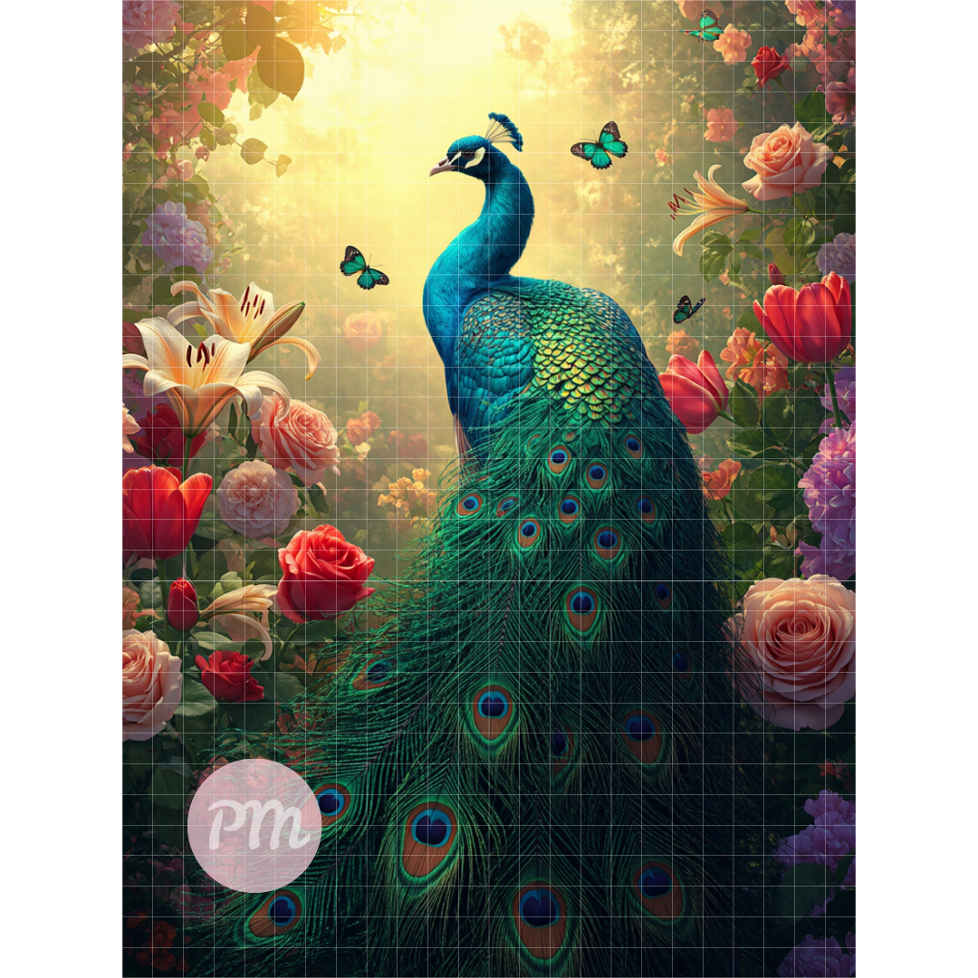 Regal Plumage: Paint-by-Number Collection (24/36/48 colors | No Frame)