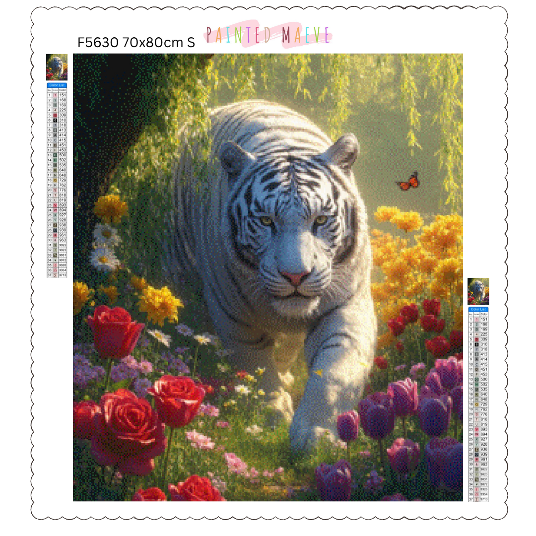 Tigress of Tranquility: Diamond Painting Collection