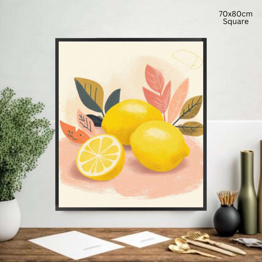Lemon Delight: Diamond Painting Collection