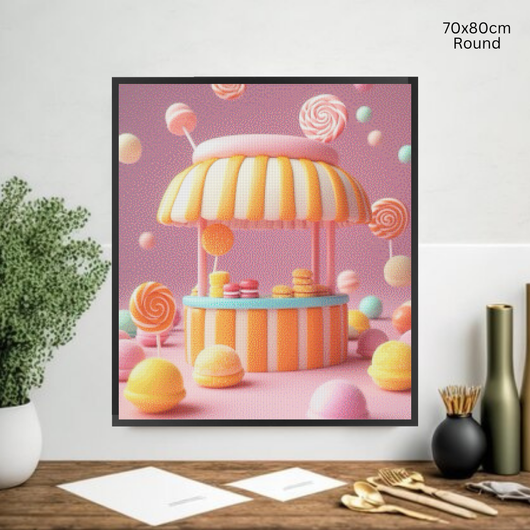 Sweet Treats Stand: Diamond Painting Collection