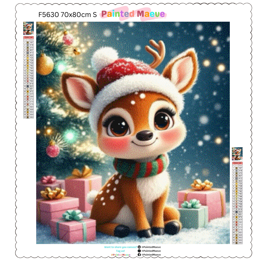 Gifts, Lights & Antlers: Diamond Painting Christmas Collection