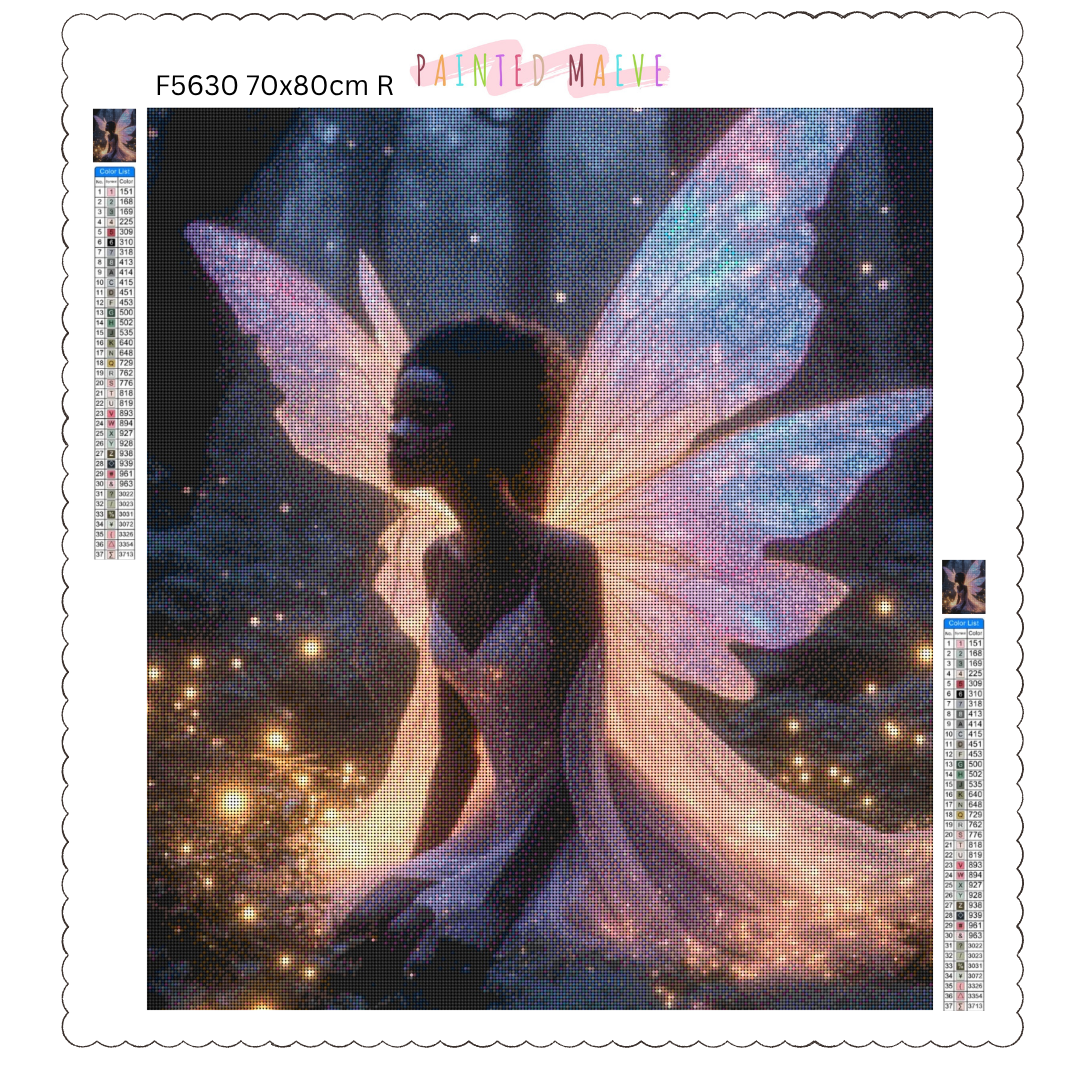 Glimmering Fairy Soul: Diamond Painting Collection