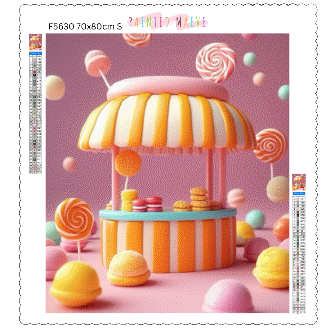 Sweet Treats Stand: Diamond Painting Collection