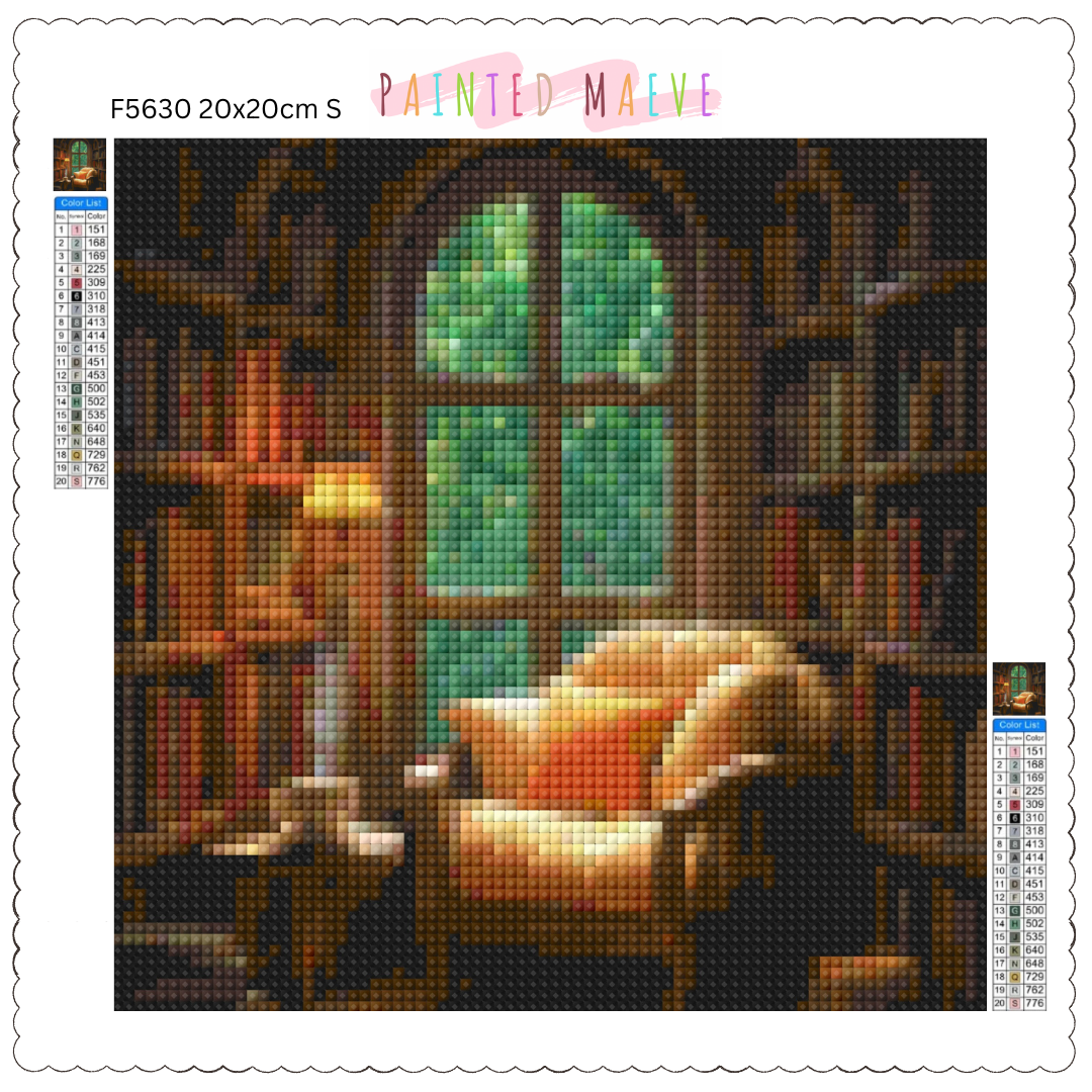 Cozy Corner Escape: Diamond Painting Collection