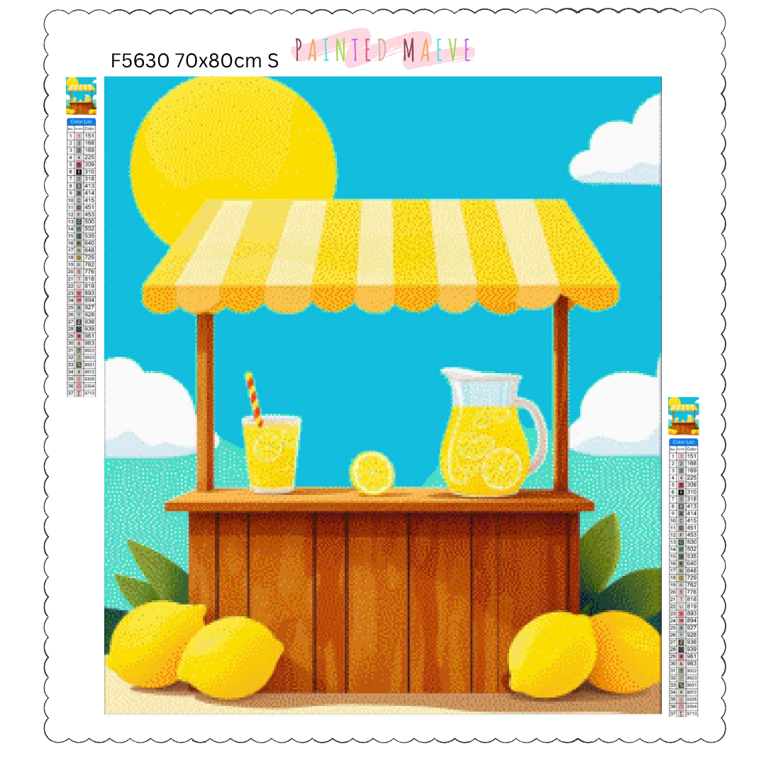 Lemonade Stand: Diamond Painting Collection