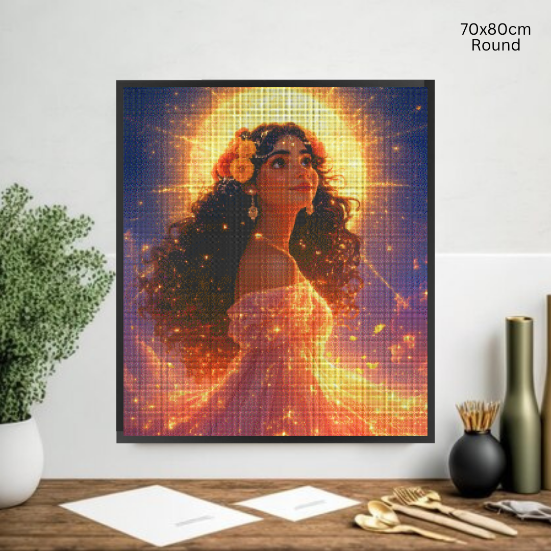 Ethereal Latina: Diamond Painting Collection