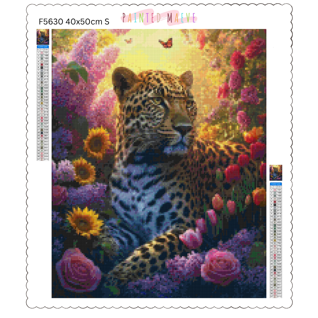 Floral Majesty: Diamond Painting Collection