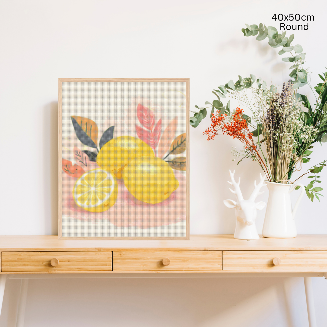 Lemon Delight: Diamond Painting Collection