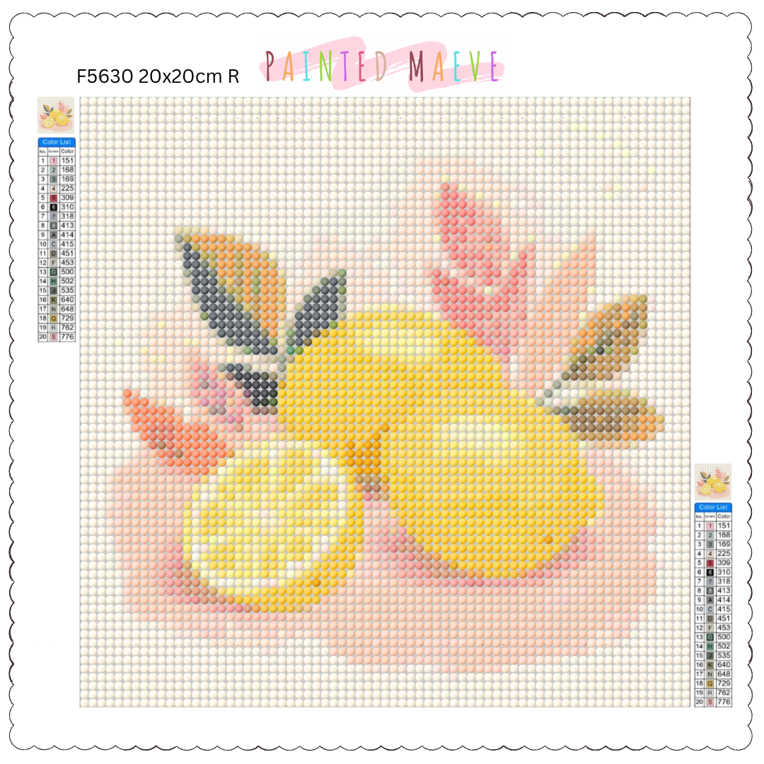 Lemon Delight: Diamond Painting Collection