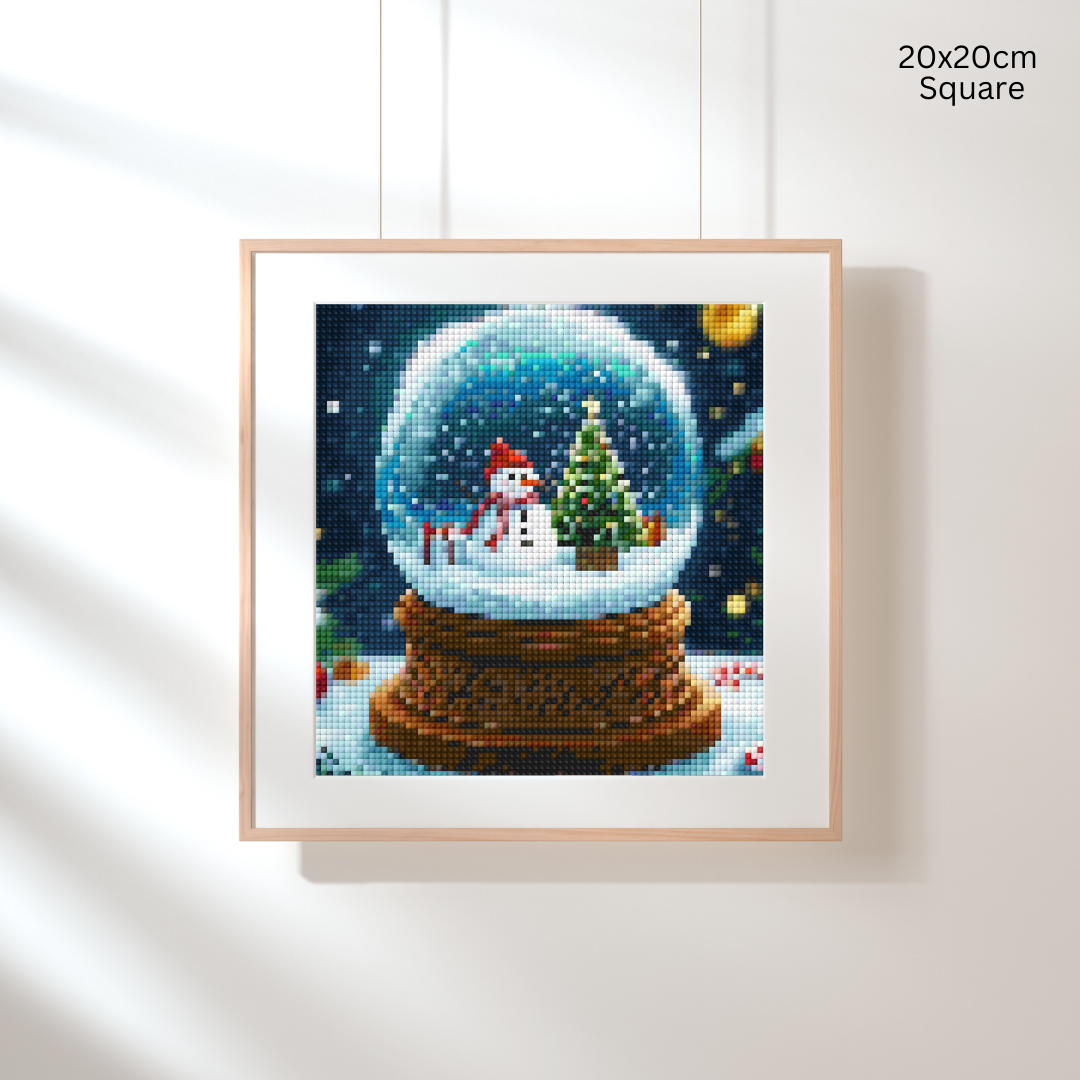 Frosty’s Globe: Diamond Painting Christmas Collection