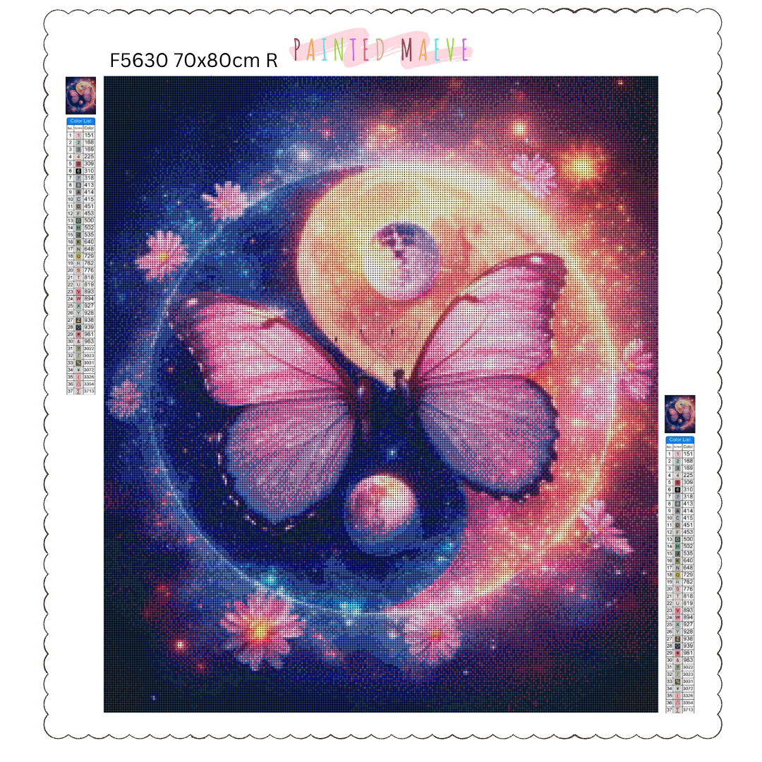 Cosmic Yin Yang Harmony: Diamond Painting Collection