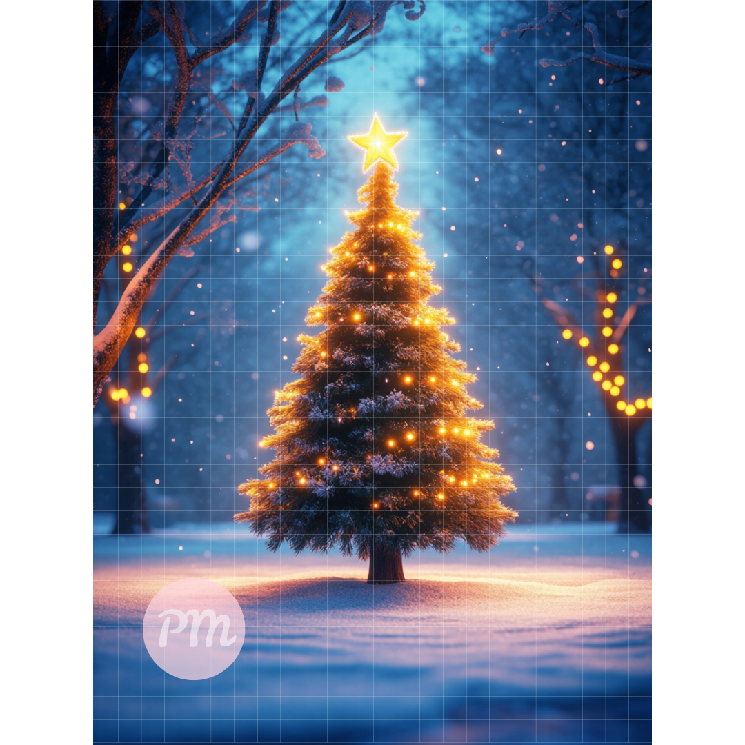 Oh Christmas Tree: Paint-by-Number Collection (24/36/48 colors | No Frame)