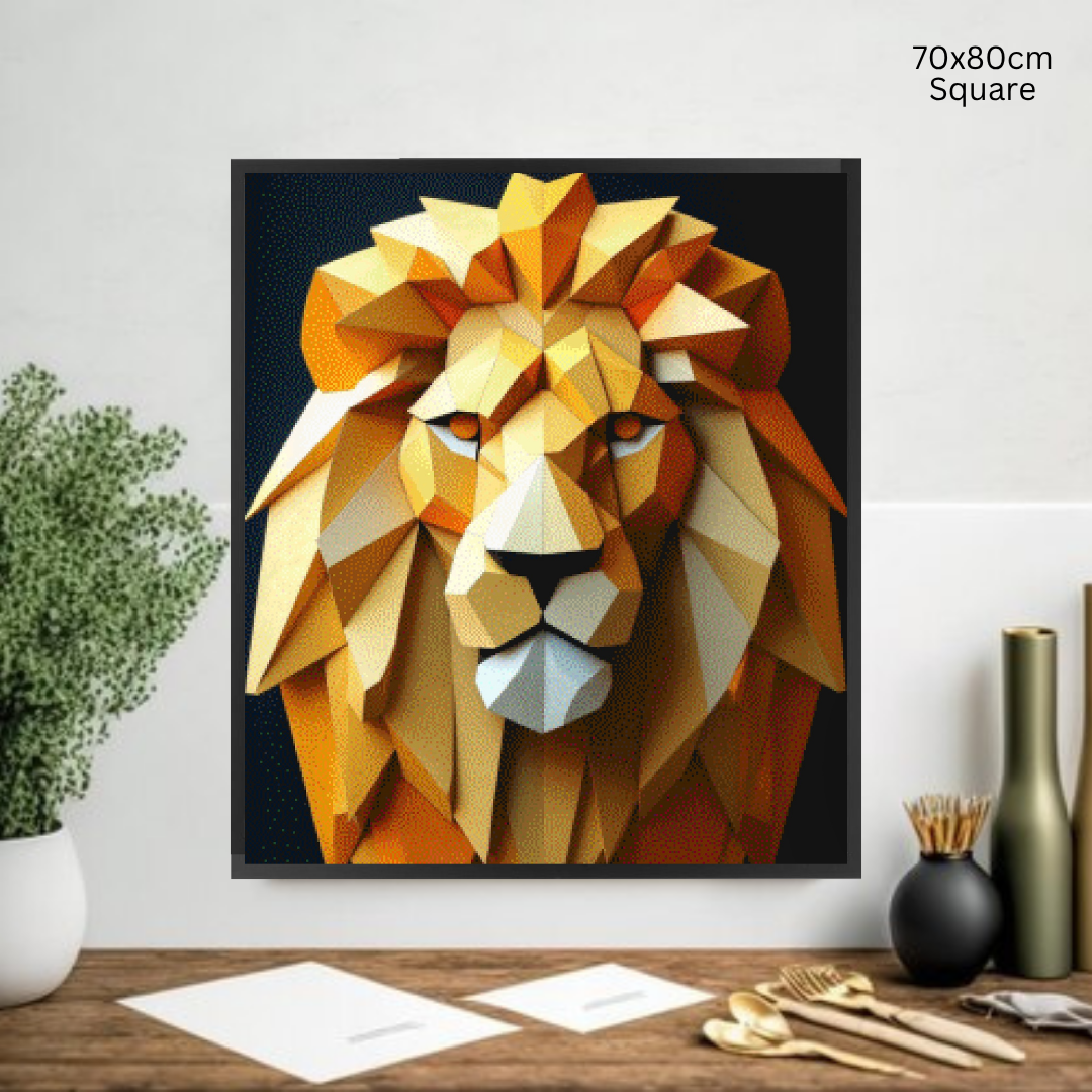 Lion’s Mane: Diamond Painting Collection