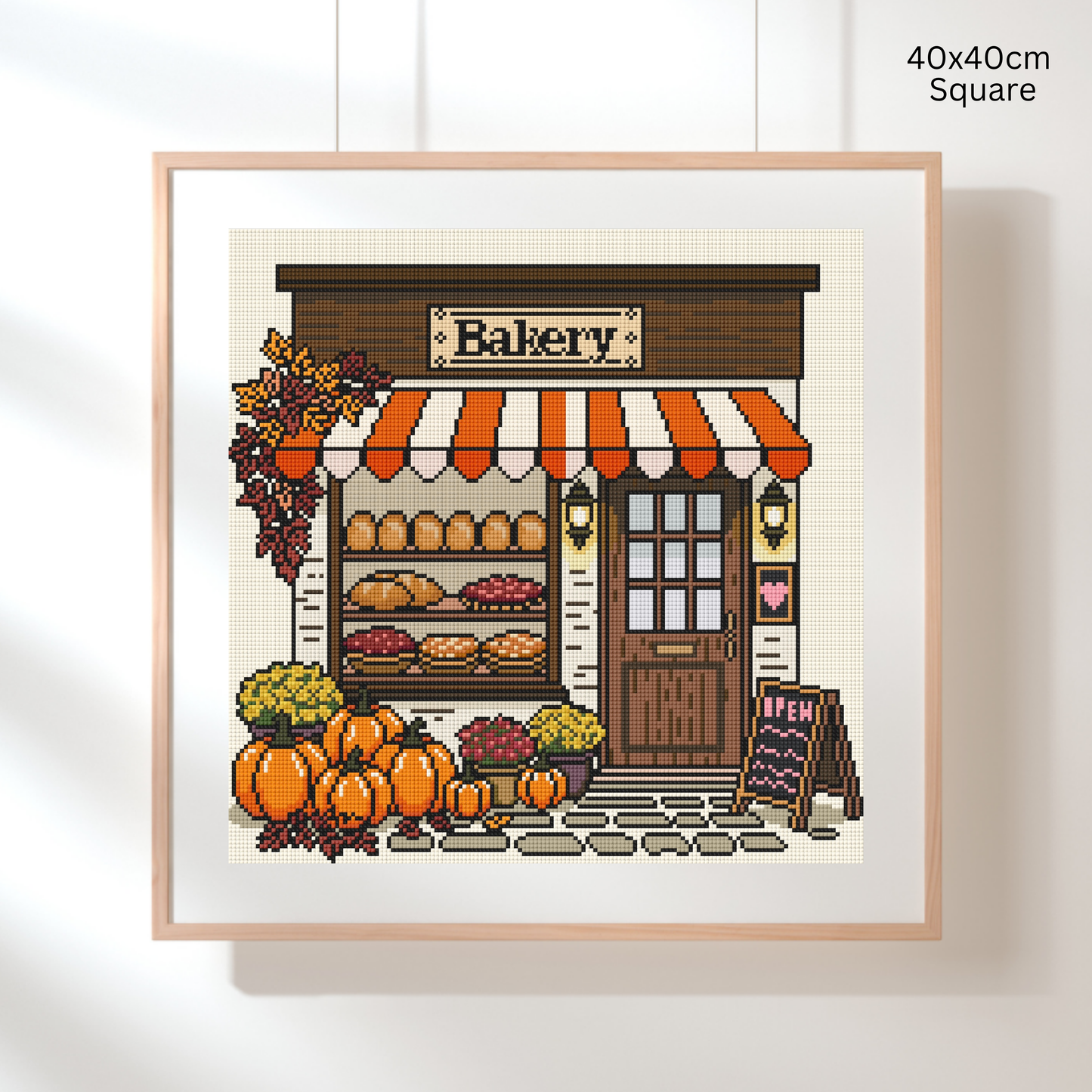 Autumn Harvest Bakery: Hand-Rendered Diamond Painting Collection