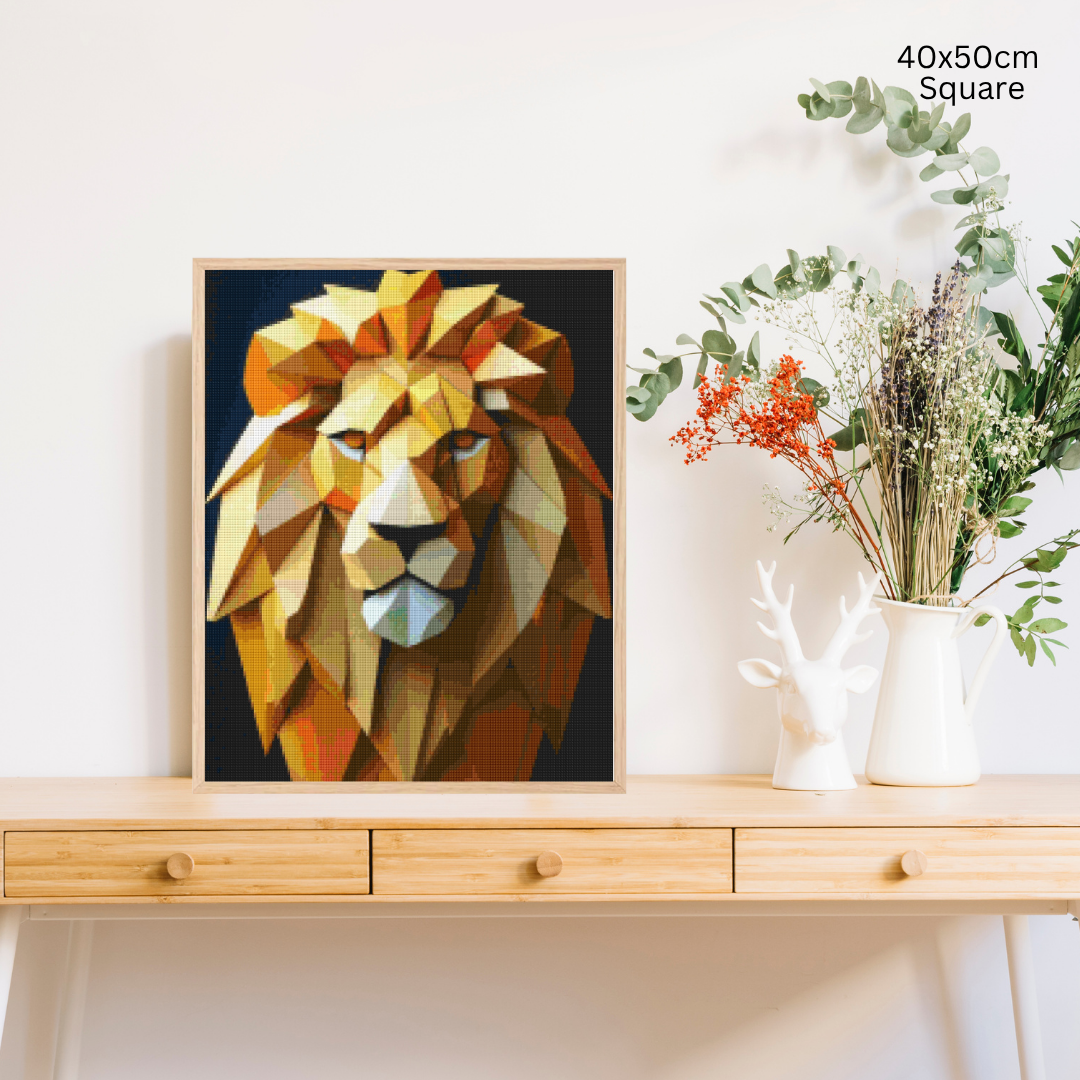Lion’s Mane: Diamond Painting Collection