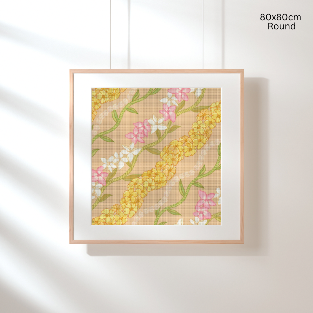 Pikake, Puakenikeni & Plumeria: Diamond Painting Collection