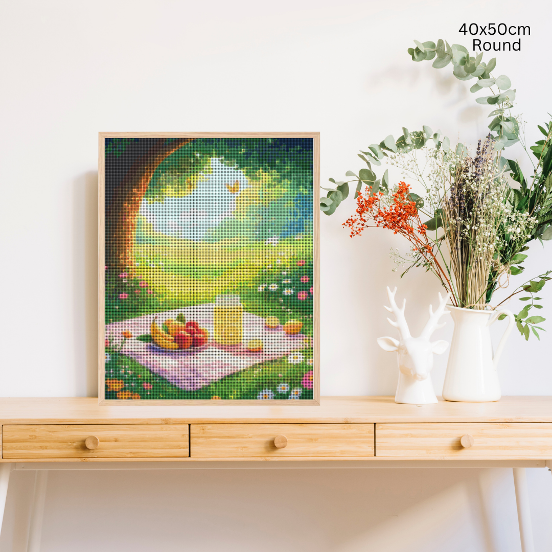 Picnic in the Meadow: Diamond Painting Collection