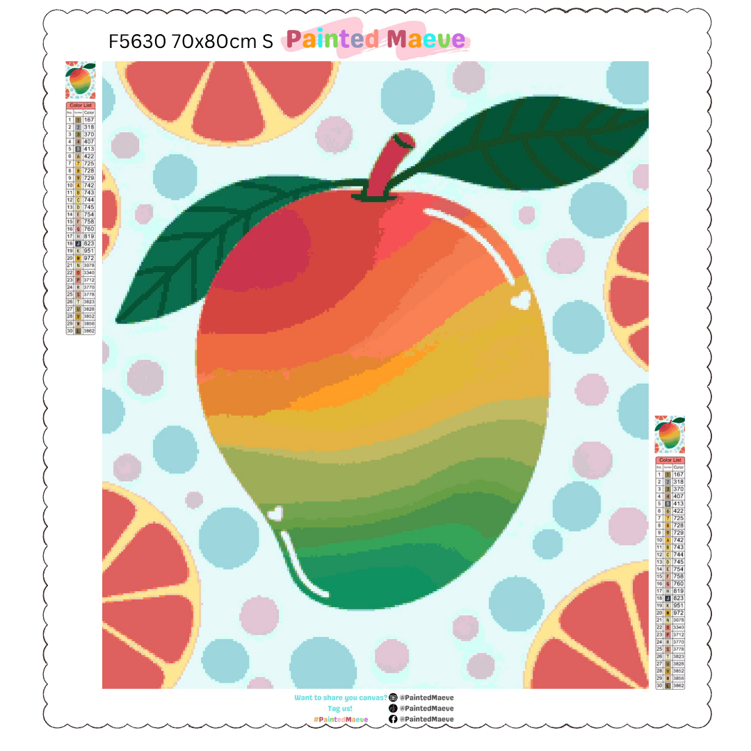 Maeve’s Mango: Diamond Painting Collection