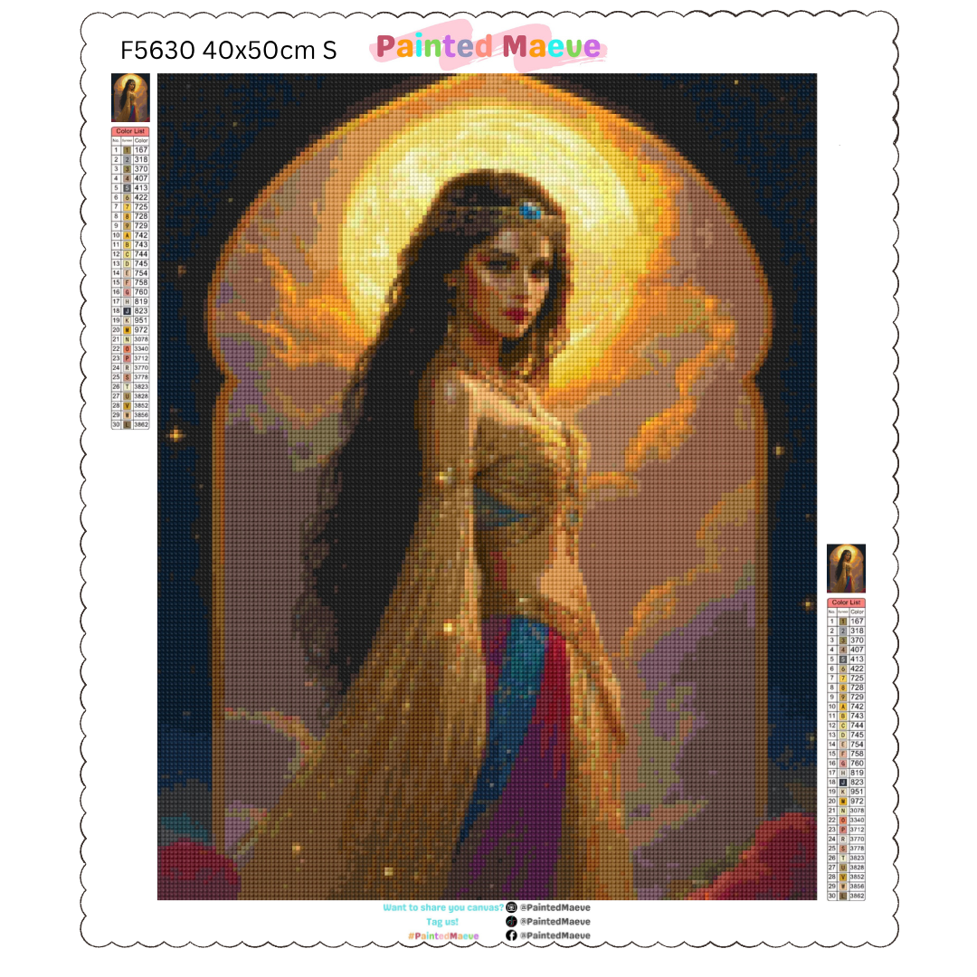 Goddess of Elegance: Diamond Painting Collection