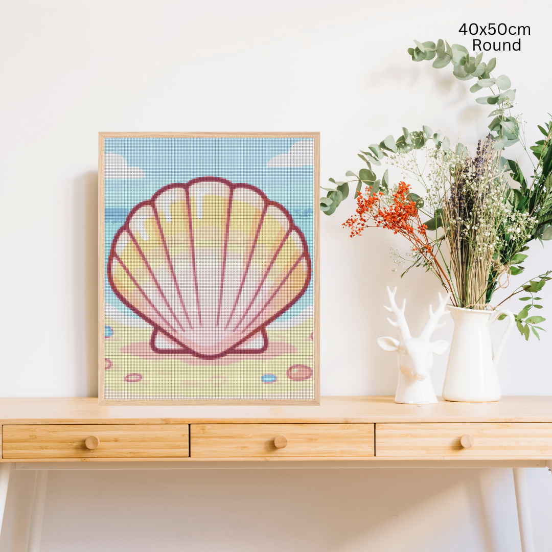 Shell by the Sea: Diamond Painting Collection