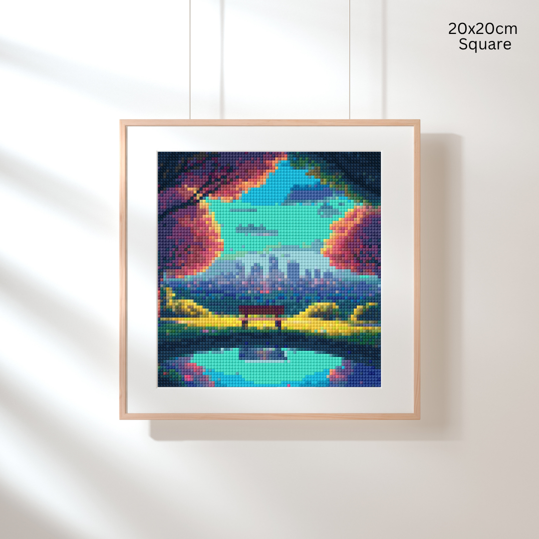 Evening in the Park: Diamond Painting Collection