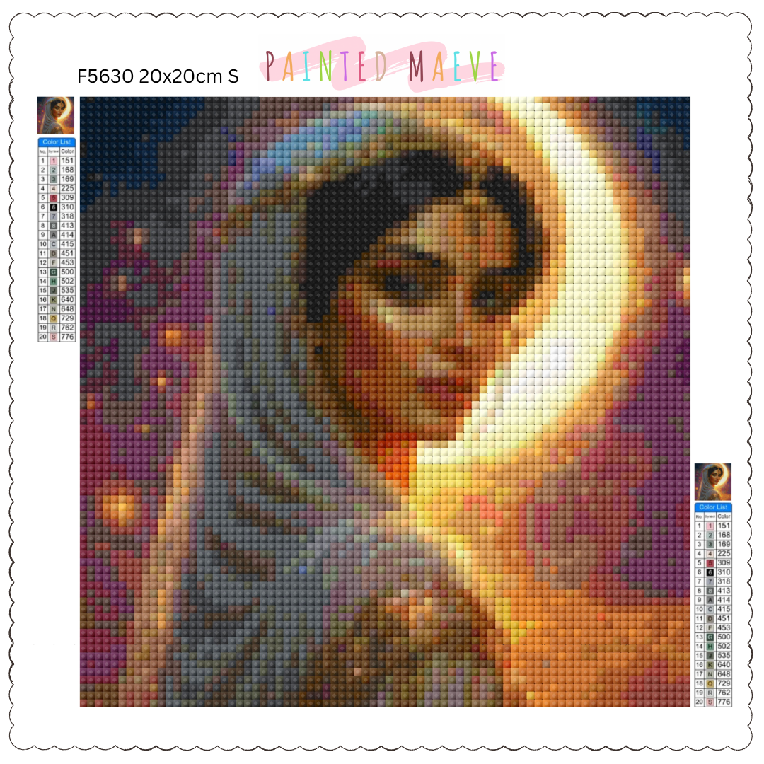 Arabian Beauty: Diamond Painting Collection