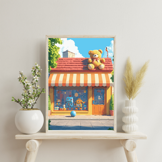 Toy Land: Paint-by-Number Collection (24/36/48 colors | No Frame)