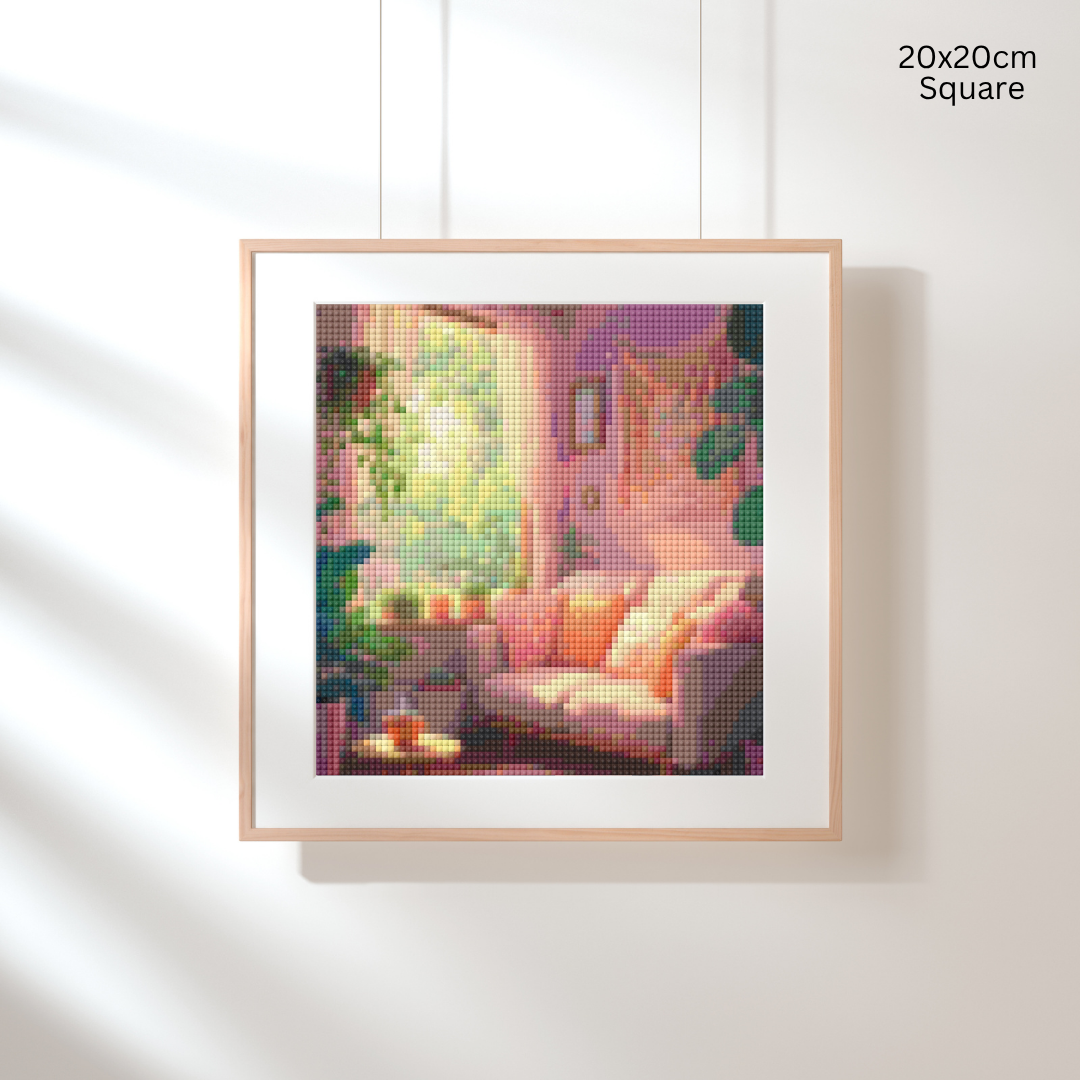 Sunlit Comfort: Diamond Painting Collection