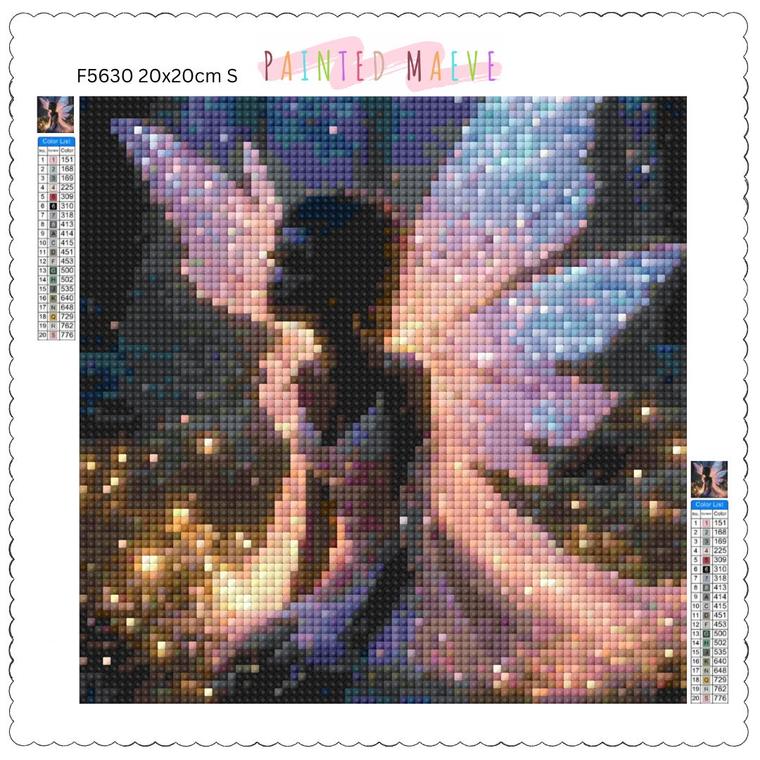 Glimmering Fairy Soul: Diamond Painting Collection